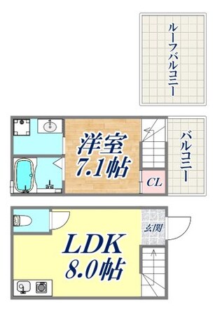 W&R APARTMENT02の物件間取画像